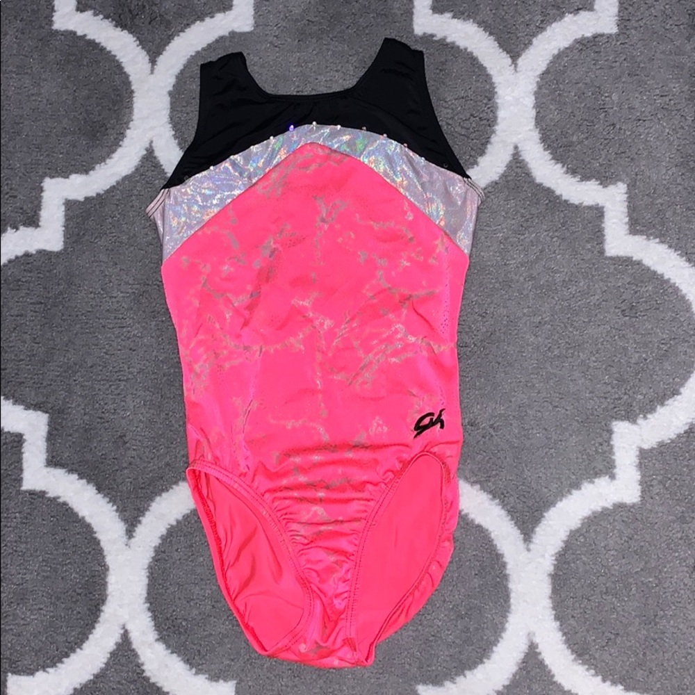 girl gymnastics leotard, used leotard, comfortable